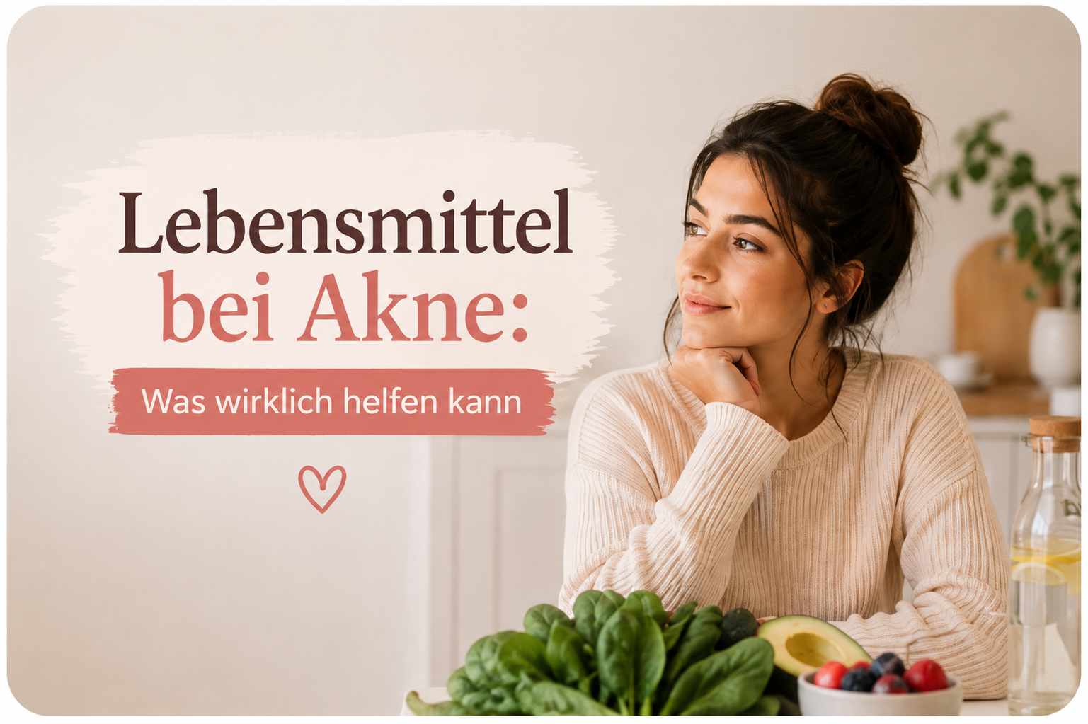 Lebensmittel bei Akne: Was wirklich helfen kann