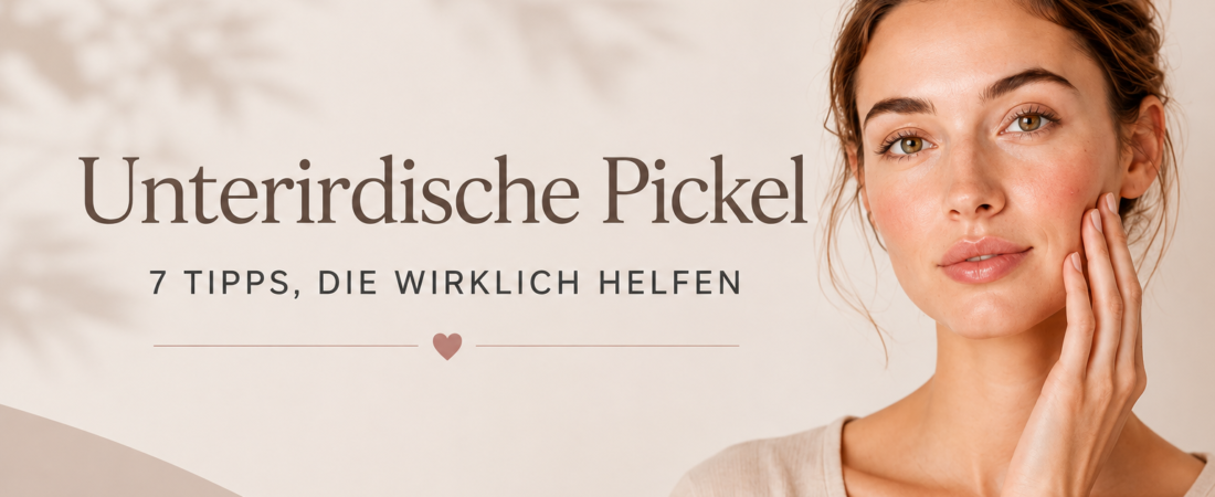 Unterirdische Pickel loswerden: 7 Tipps, die wirklich helfen