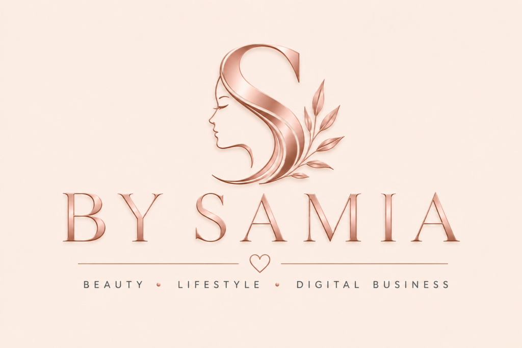 BySamia Logo – Beauty, Lifestyle und Digital Business
